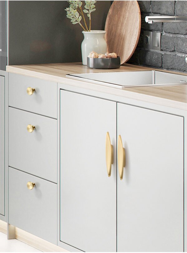 Copper Creative Cabinet Handles Drawer Knob Pulls - Image 7