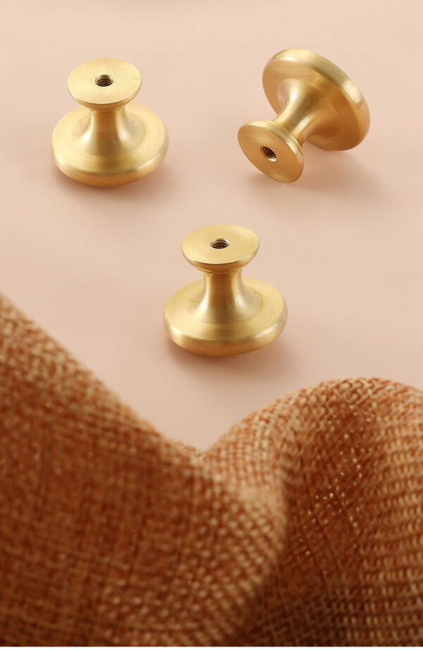Antique Brass Door Knobs Cabinet Hardware - Image 8