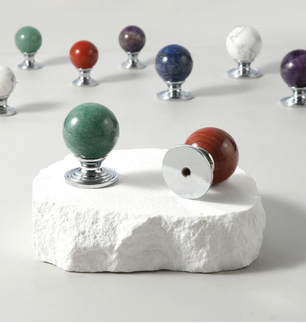 Crystal/Stone Door Drawer Cabinet Knobs Handles - Image 14