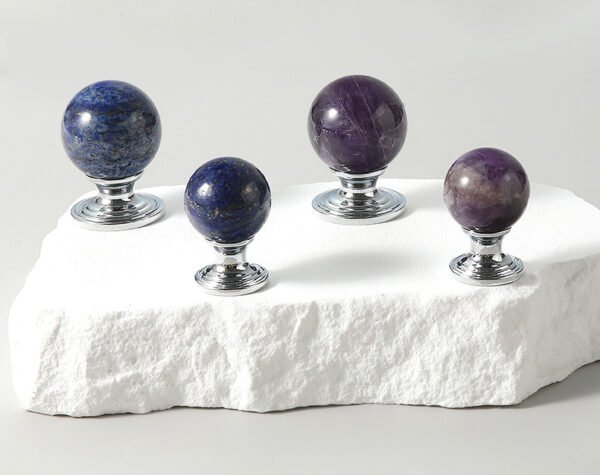 Crystal/Stone Door Drawer Cabinet Knobs Handles - Image 12
