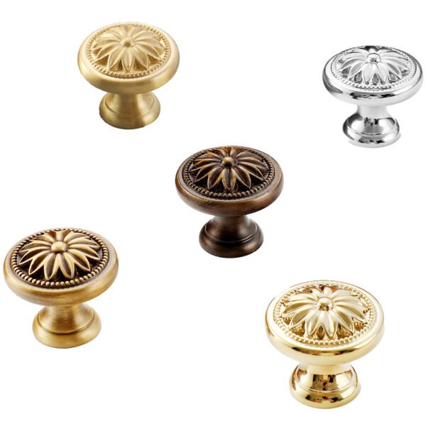 Antique Brass Door Knobs Cabinet Hardware