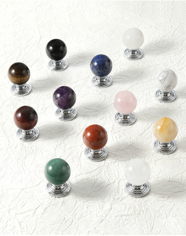 Crystal/Stone Door Drawer Cabinet Knobs Handles